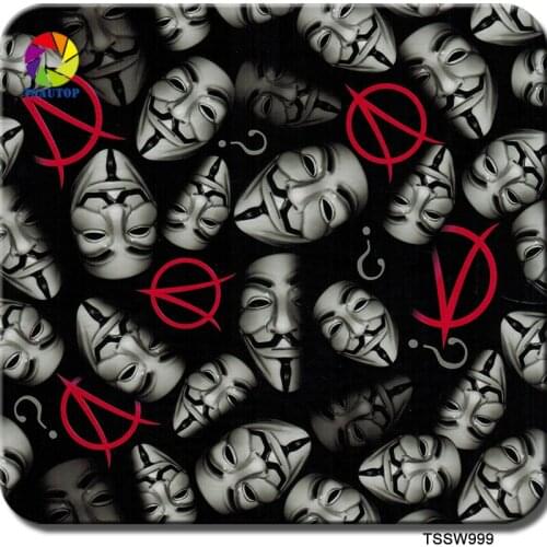 TSAUTOP Size 0.5m x 20m hydrographics dipping pva water soluble film aqua print WDF999