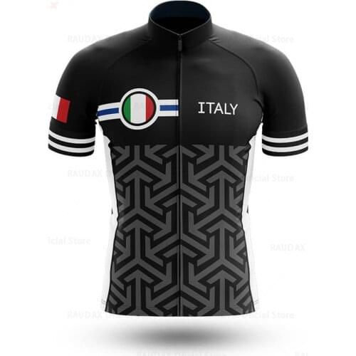 Pro Team Cycling Jersey 2020 ltaly Short Sleeve Bicycle Clothing Maillot Ciclismo Racing Sport MTB Bicycle Jersey Cycling Shirts