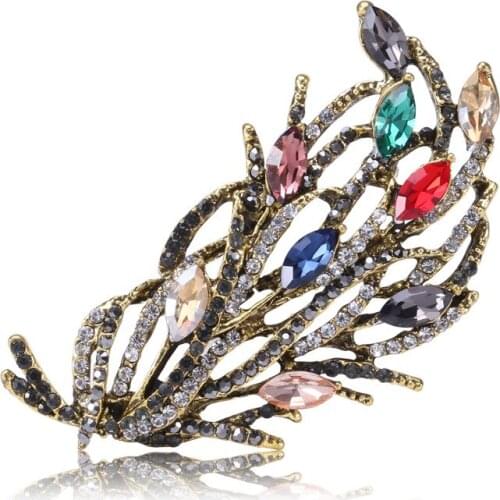 High-grade bride corsage, diamond-encrusted high-grade garment accessories brooch brooch manufacturers selling flowers