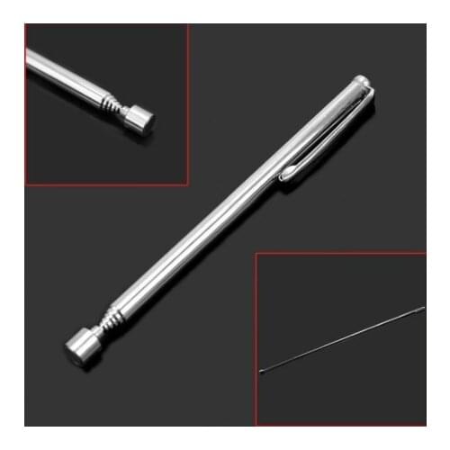 Mini Portable Telescopic Magnetic Nut Bolt Extendable Pickup Rod Stick Handy Too Magnet Pen Capacity For Picking Up