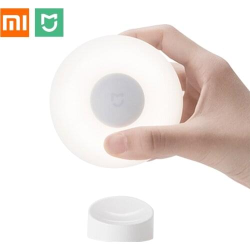2019New Xiaomi Mijia Led Induction Night Light 2 360 Rotating Adjustable Brightness Infrared Smart Motion Sensor With Magne