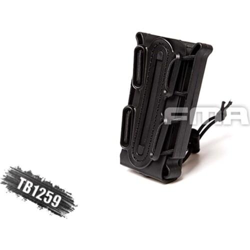 New FMA Outdoor Tactical Soft Shell Scorpion Mag Magazine Pouch Carrier for 9mm TB1259 BK/DE/FG Free Shipping