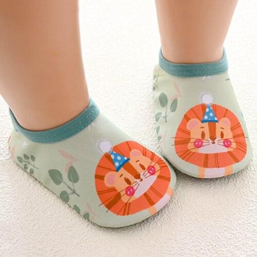 Baby Shoes Cute Cartoon Summer Boy Girl First Walkers Kids Floor Socks Shoes Child Single Shoe Anti-drop Toddler Shoes Sneakers