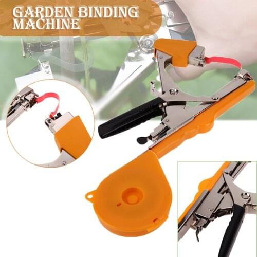 Potable Plant Hand Tying Tape Tool Tapener Machine Garden Stem Branch Binding Tools Tape Tool To Fix Grapes Tomatoes Branches