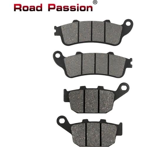 Road Passion Motorcycle Front Rear Brake Pads for HONDA FES125 FES150 FES 125 150 250 FES250 Foresight 250 Pantheon Pantheon