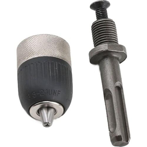 Drill Chuck 2-13mm Keyless SDS Shank Adapter Converter SDS Repalcement Parts For Electric Hammer Drill Grinder Accessories