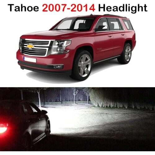 Car Bulbs For Chevrolet Chevy Tahoe 2007 2008 2009 2010 2011 2012 2013 2014 LED Headlights Canbus Bulb Light Lamp Low High Beam