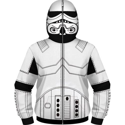 Animal Cartoon Funny Cosplay Childrens Spring Autumn Jackets Boys Coats Kids Zipper Jacket Sweatshirt for Teens Boys Hoodies