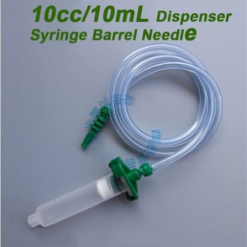 1Pc 10cc 10ML Helix Luer Lock Tip Dispenser Syringe Barrel Needle Tip Syringe Barrel Valve Robot Adapter
