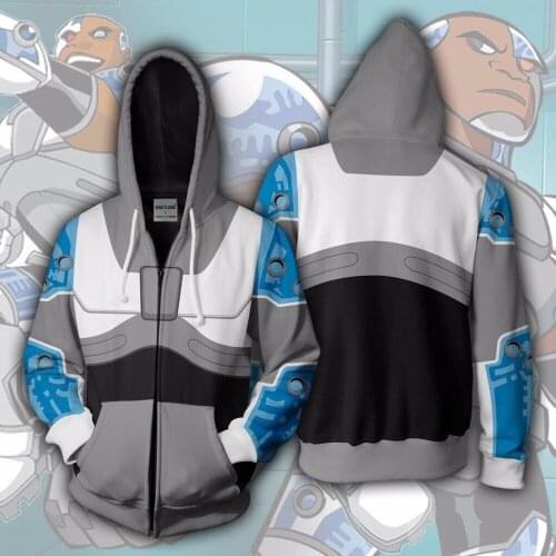 2021 Long Sleeve 3D Printed Cyborg Victor Hoodies Sweatshirts Men Hoody Hooded Jacket Clothing