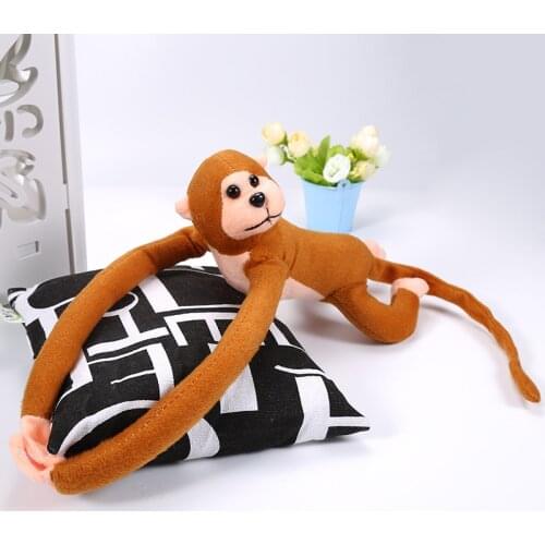 60cm Cute Long Arm Monkey Children Plush Toys Baby Sleeping To Appease Doll Plush Animal Toy Home Furnishings Curtain Toy Gift