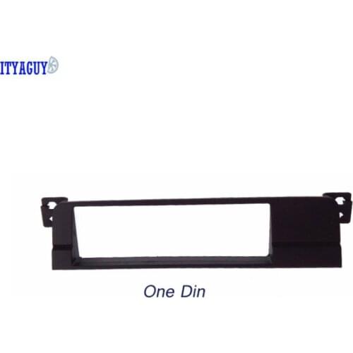 For B-M-W 3 Series (E46) 1998-2005 car dvd radio 1 din radio dvd stereo fascia CD DVD Stereo Panel Dash Din Fascia Frame Plate