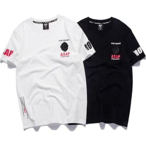 Men Women T-Shirts Tops Summer 2021 Fashion Trend Print O-Neck Cotton Couples Tees Casual Kawaii Short Sleeve Clothes