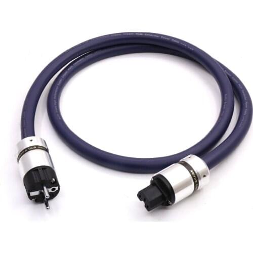 HI-End Performance EUR Schuko power cable hifi power cord Schuko power cord For CD DVD Tube amplifier Pre amp Home Theater