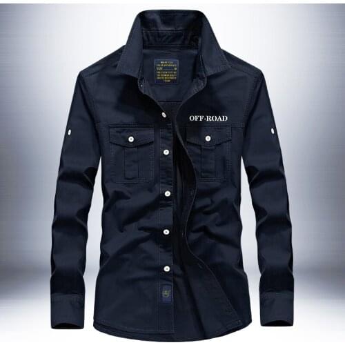 Mens Shirts Breathable 2021 Fashion Fall Business Men Long Sleeve Social Shirt 100% Pure Cotton Sports Hiking Shirts Clothing