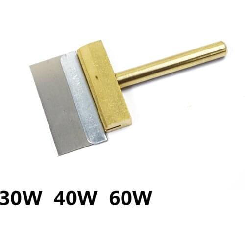 T- Soldering Iron Tips Solder Tip 1pcs with Free Hot Press 30W 40W 60W for LCD Screen Flex Cable Repair