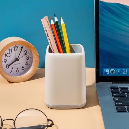 Creative Pen Holder Stationery Storage of Small Items Box Makeup Brush Holder School Supplies Desk Organizer Office Accessories