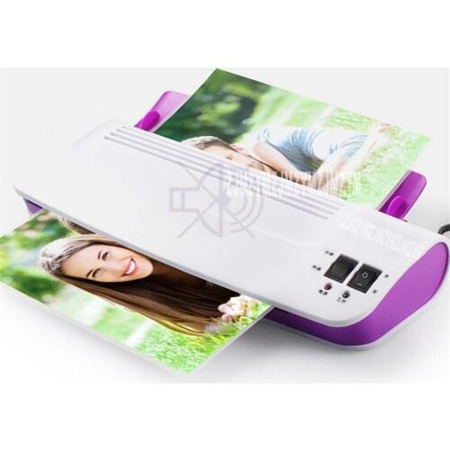 A4 Office Photo Plastic Sealer Cold Overcoat Laminating Machine 3-5 minutes Warm-up time Sealing Machine Household 250mm/min