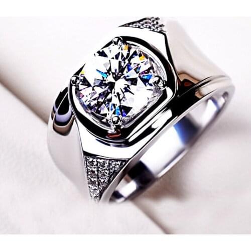 Original Design 925 Sterling Silver Mens Rings New Creative Luxury Exquisite Charm Elegant Wedding Engagement Gift Fine Jewelry