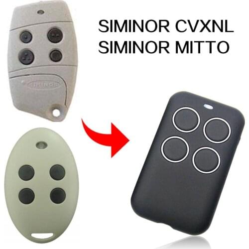 SIMINOR CVXNL remote control gate remote control SIMINOR garage door remote control 433.92MHz