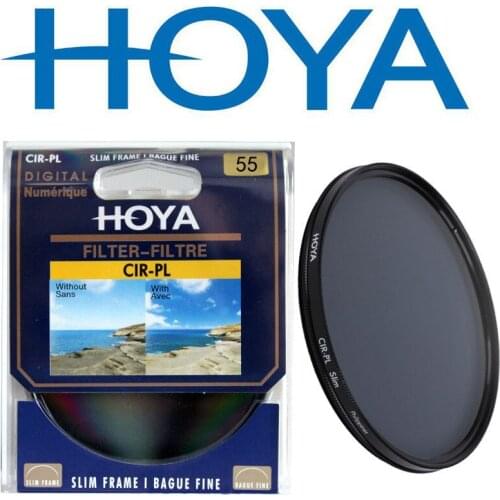 For Sale HOYA SLIM CPL Filter Polirizer Circular Polarizing 55mm Nikon Canon