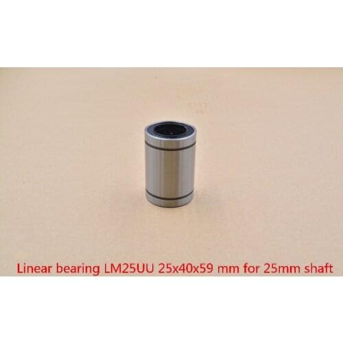 LINK CNC LM25UU LME25UU LM25UUAJ 25mm linear ball bearing bush bushing for rod round shaft