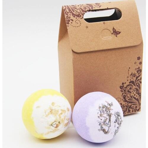 Tsing 120G Jasmine Lavender Bath Bombs Essential Oils Handmade SPA Gift Set Natural bath bomb Large Ball Scented Bath Ball