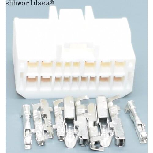 Worldgolden 17pin Hole 6098-1998 Car Modification Cable Socket Automotive Electrical Wire Connector With Terminals