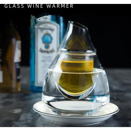 Japanese Ice Jug Sake Bottle Glass Ice Wine Dispenser Liquor Sake Jug Wine Warmer Wine Container Champagne Cooling Tools Bar Set