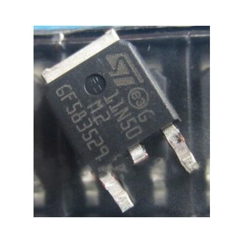 10pcs) STD11N50M2 11N50 TO-252 Low gate input resistance