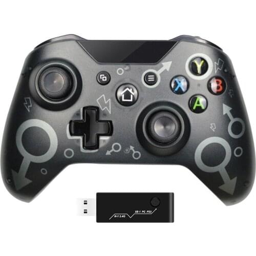 2.4GHZ Wireless Gamepad Controller Joystick With Adapter For Xbox One/One S/Ps3 Console Joystick For Win7/8/10 Games Accessories