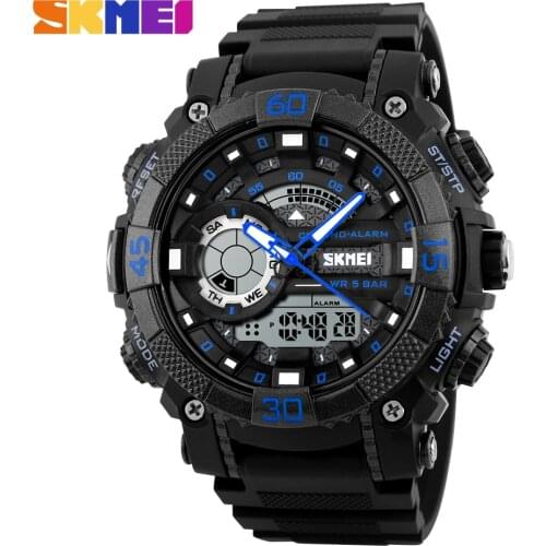 Mens Watches Top Brand Luxury Men Military Army Watches LED Digital Analog Quartz Watch Sports Montre Homme Relogio Masculino