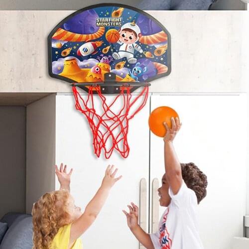 Children Basketball Hoop Outdoor Indoor Wall-mounted Mini Basketball Game Toy Set Sports Parent-child Toys Children Functional