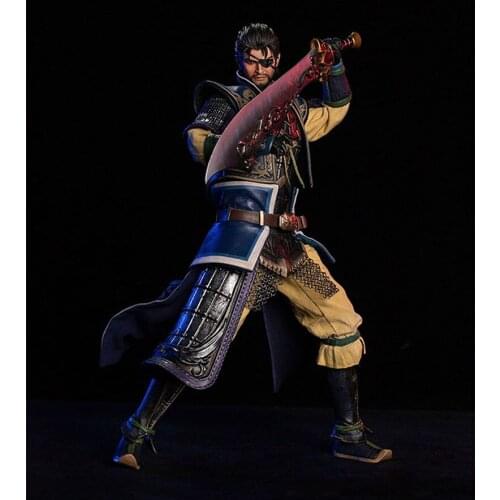 RingToys 1/6 the Three Kingdoms Dynasty Warriors 8-Xiahou Dun Action Figure Full Set Model Toys for Collection