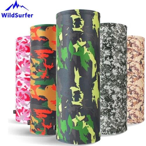 Camo Seamless Magic Scarf Hiking Scarves Braga Cuello Cycling Anti-UV Neck Warmer Fishing Ski Half Face Mask Breathable Bandana