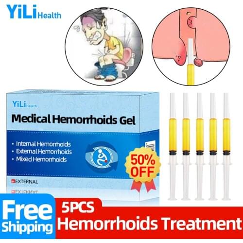 Hemorrhoids Ointment Anal Hemorrhoid Cold Compress Gel Medical Treatment Anal Fissure Rectal Pain Plug Skin Health Care Cream
