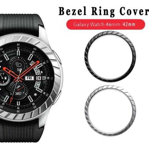Metal Bezel Ring Case For Samsung Galaxy Watch 46mm/42mm /Gear S3 Frontier Bezel Styling Frame Case Cover Protection Ring
