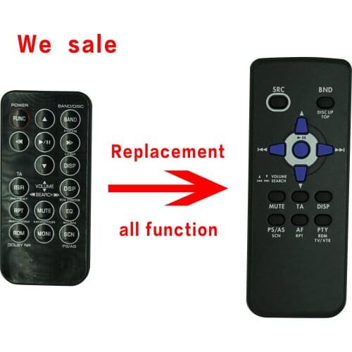 Remote Control Clarion RCX001 DXZ-465MP DXZ-555MP DXZ-575USB DXZ-585USB DXZ-665MP DXZ-765MP CD Car Receiver Audio System