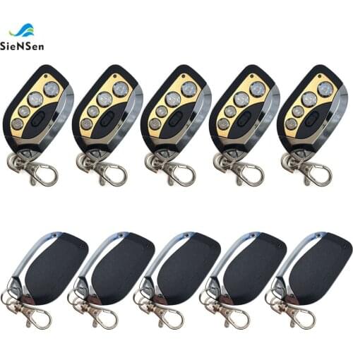 SieNSen 10Pcs/lot 4 Buttons face to face Remote Control Wireless Duplicator Cloning Garage Door 315/330/433/290-450MHZ DK008