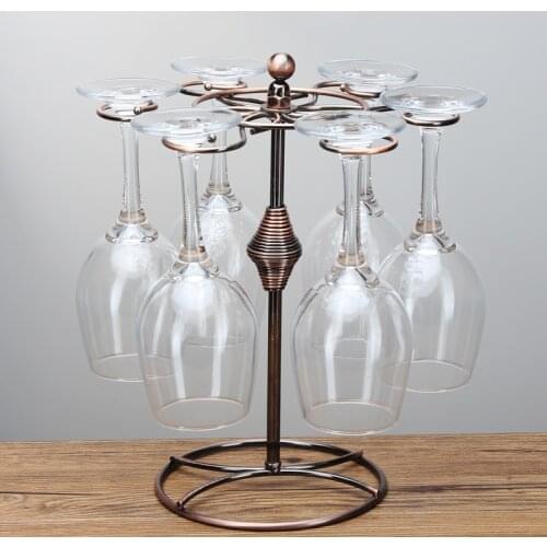 Quick Drainage Wine Glass Rack Freestanding Wine Glass Cup Holder Countertop Glass Cup Display Stand Bracket Kitchen Bar Tool