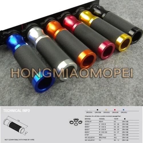 7/8 "22mm Universal Motorcycle Handle Handlebar moto hand bar grip For Honda Yamaha kawasaki Suzuki Benelli Ducati