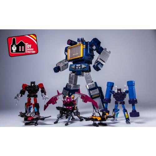 IN STOCK! Transformation THF01J MP-13 Sound Tape Wave Recorder Walkman & 6 Tape Troop IN BOX