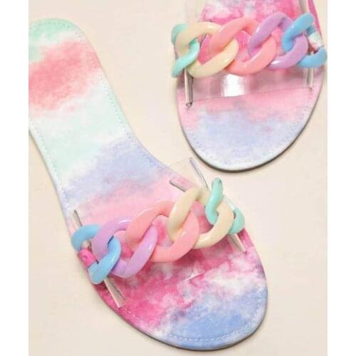 Fashion Womens Flat Slippers Round Toe Flip Flops Women 2021 New Indoor Slipper for Woman Casual Large Size House Shoes Female