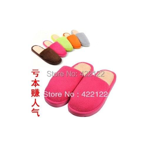 Winter shoes Home slippers winter slipper, fleece slipper long flush warming homing slippers, indoor shoesTX016 1pair=2pcs