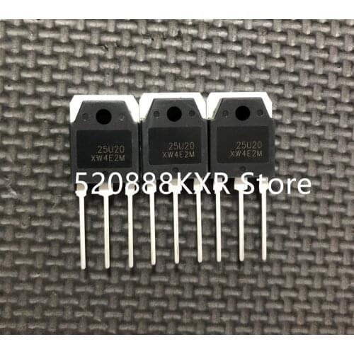 10pcs/lot SFR25U20PNA 25U20 TO-247 Rectifier diode rectifier tube for inverter two argon arc plasma arc welding machine