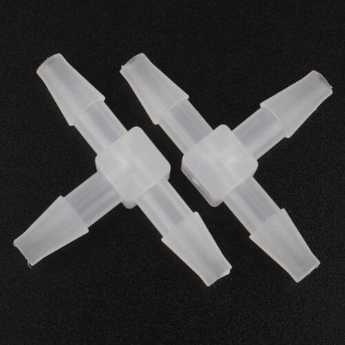 5pcs/lot 1.6-15.8mm PP Plastic Tee Connectors Micro Irrigation Aquarium Fish Tank Hose Connector Air Pump Aerator Pagoda Joints
