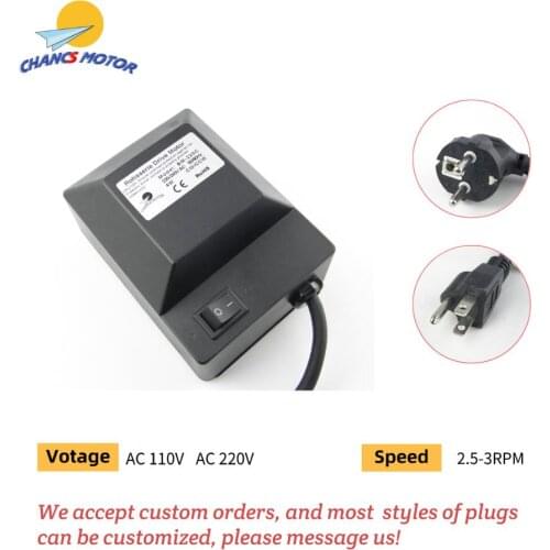 AC 220V EU Universal Grill Rotisserie Motor BBQ AC 110V -127V US grill motor For Outdoor Barbecue Tool l Accessorie