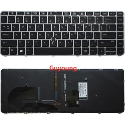 95% new US English Keyboard for HP EliteBook 745 G3 745 G4 840 G3 840 G4 848 G3 848 G4 laptop keyboard with backlit