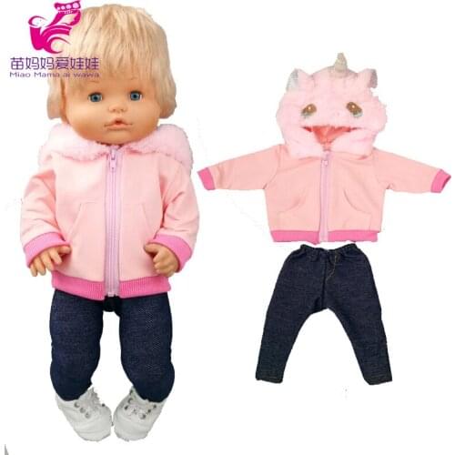 For Nenuco doll hooded jacket Ropa y su Hermanita 17 inch baby sister doll clothes
