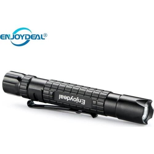 Powerful LED Flashlight AAA Enjoydeal Tactical Mini Pen Pocket XP-E R2 LED 1000LM Flashlight Torch Camping Hiking